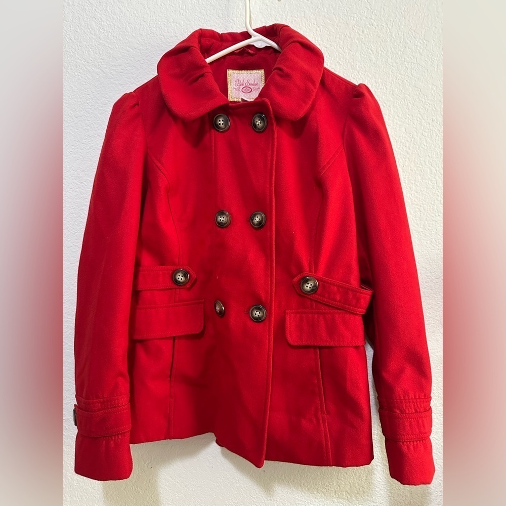 Pink Envelope Red Coat size XL